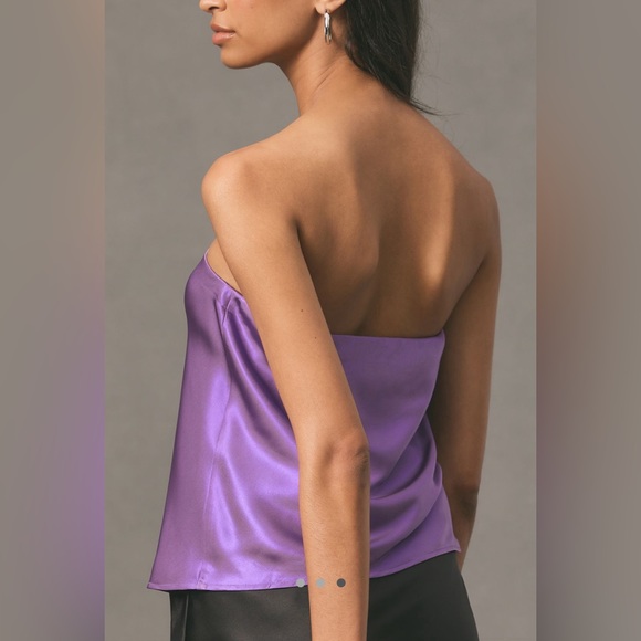 NWT Anthropologie Shine Tube Top Sz M Oversized - Picture 3 of 4